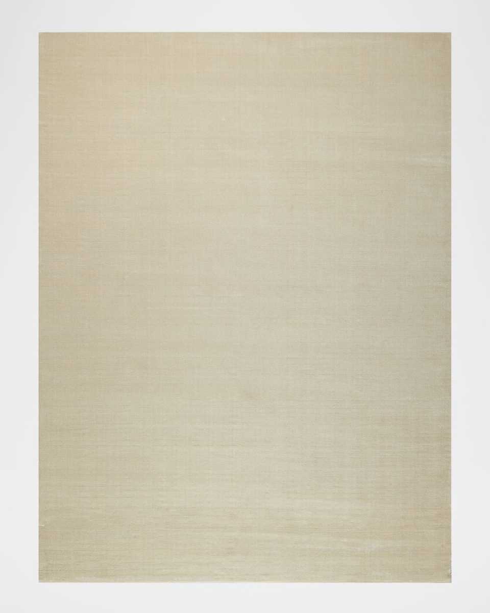 Velutto Hand-Loomed Light Beige Rug, 8' x 10'